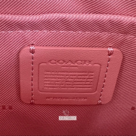 Coach Kitt Messenger Crossbody In Candy Pink - Picture 10 of 11